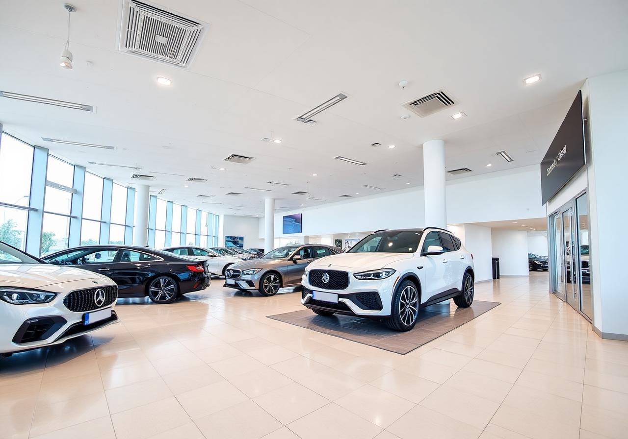 Mainland Motors showroom